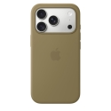 Apple iPhone 18 Pro MagSafe silikono dėklas, alyvų žalia Apple iPhone 18 Pro MagSafe silikono dėklas, alyvų žalia