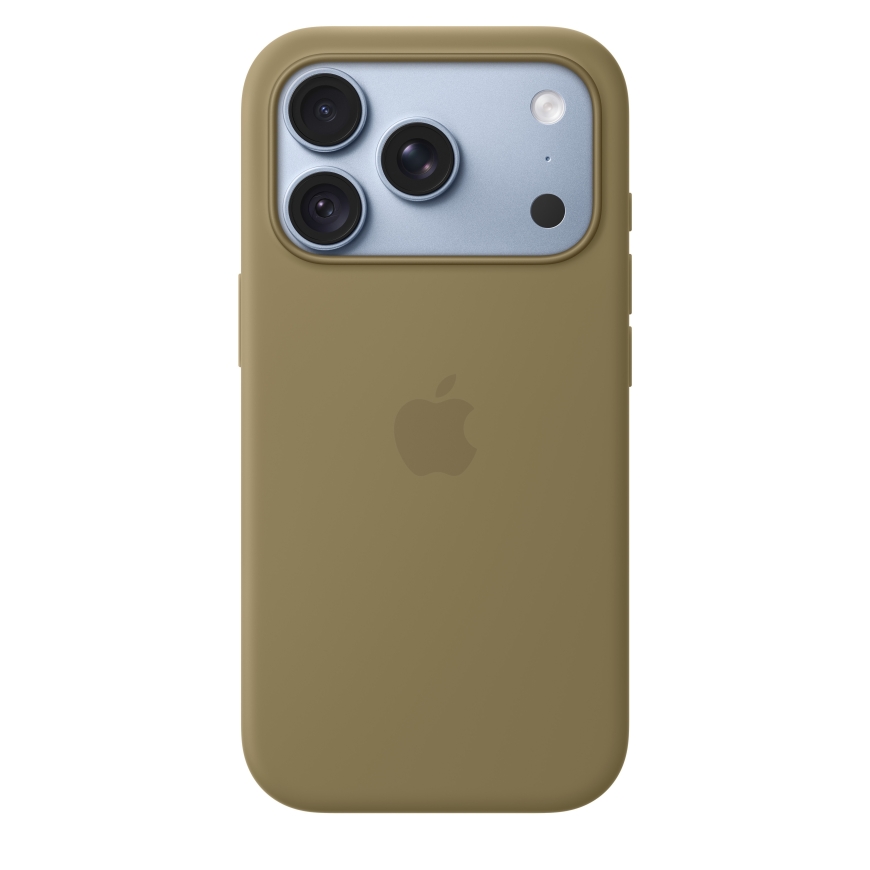 Apple iPhone 18 Pro MagSafe-silikonikuori, oliivinvihreä – 3