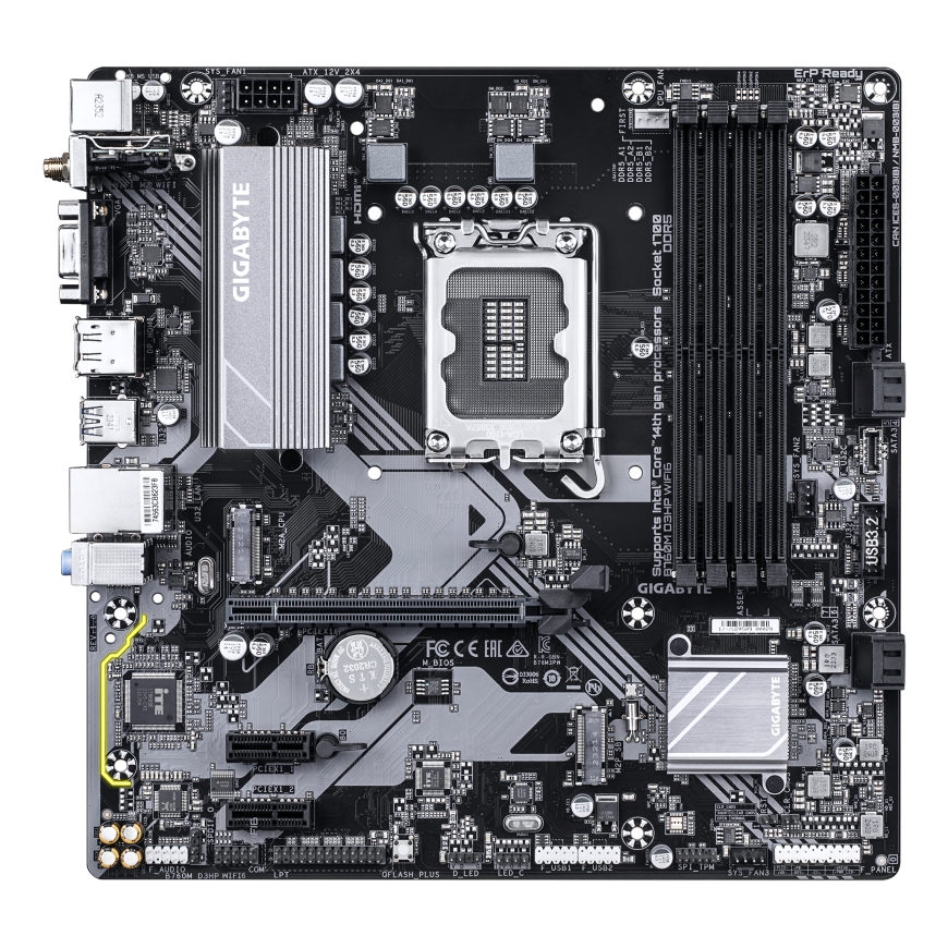 GIGABYTE B760M D3HP WIFI6 emolevy Intel B760 Express LGA 1700 mikro ATX – 2