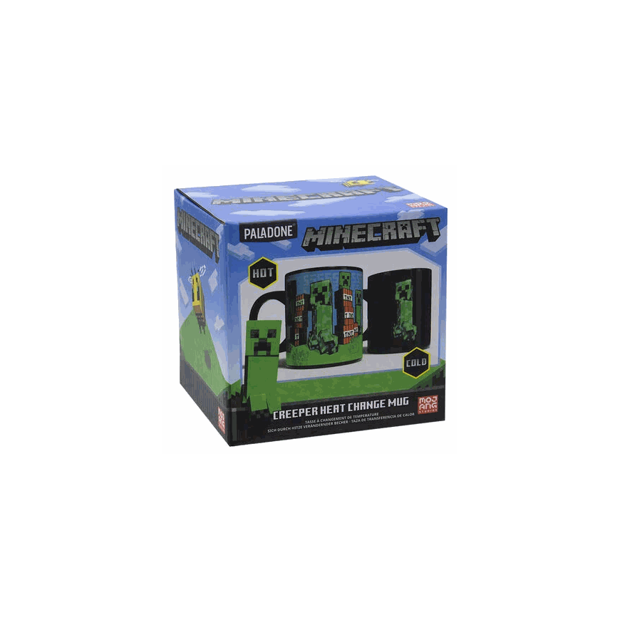 Paladone Minecraft Creeper kuumuse muutmise kruus – 4
