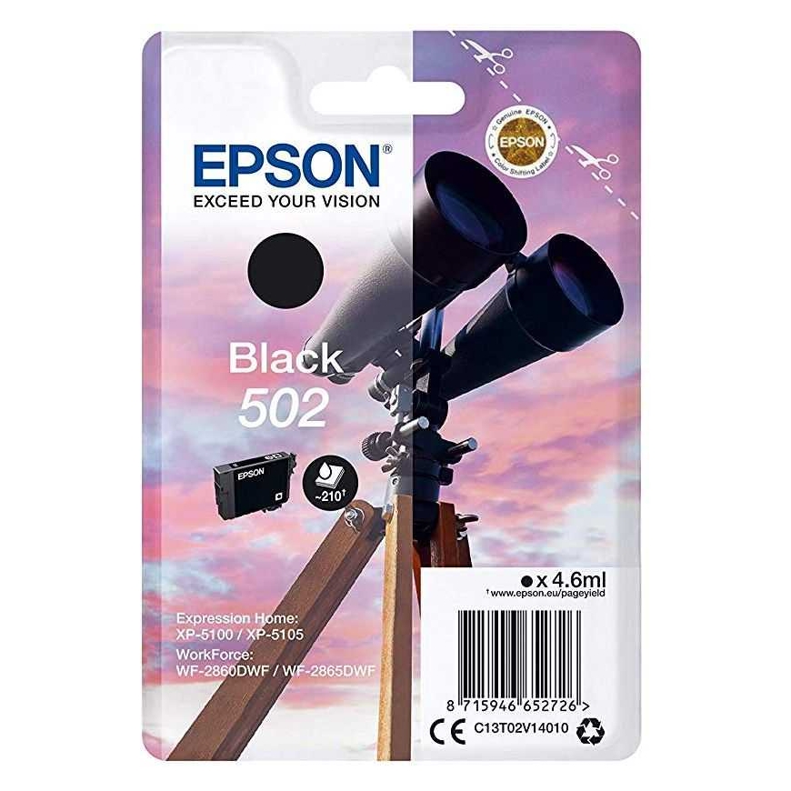 Epson C13T02V14010 No.502 Черный