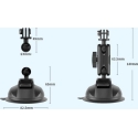 Telesin Suction Cup Glass Mount for Gopro Hero 11/10/9/8 Telesin Suction Cup Glass Mount for Gopro Hero 11/10/9/8