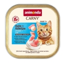 ANIMONDA Carny Adult Vista un menca - mitrā kaķu barība - 85g ANIMONDA Carny Adult Vista un menca - mitrā kaķu barība - 85g