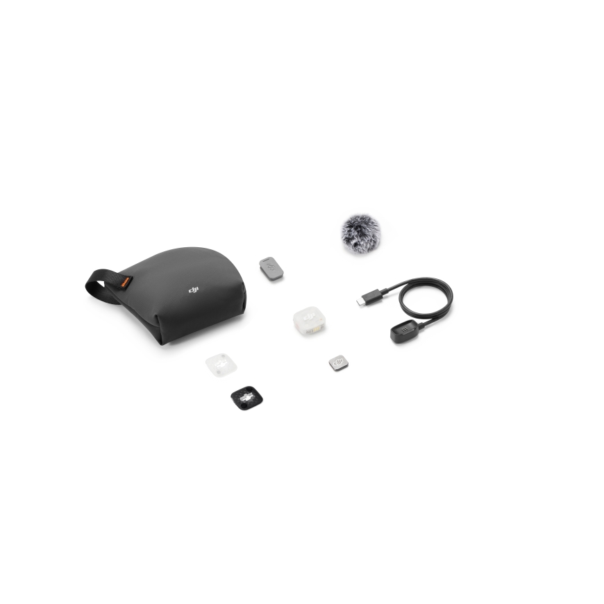 DJI Mic Mini 2S belaidis mikrofono siųstuvas, papildomas siųstuvas – 2