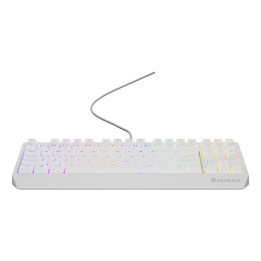 GENESIS Thor 230 TKL klaviatūra Žaidimams USB QWERTY Anglų (JAV) Balta – 4