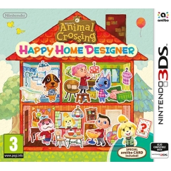 Nintendo Animal Crossing: Happy Home Designer + Amiibo Card Standard Inglise keel Nintendo 3DS