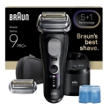 Braun Series 9 Pro+ 9660CCPS Foolium pardel Trimmer Must, Hõbe Braun Series 9 Pro+ 9660CCPS Foolium pardel Trimmer Must, Hõbe