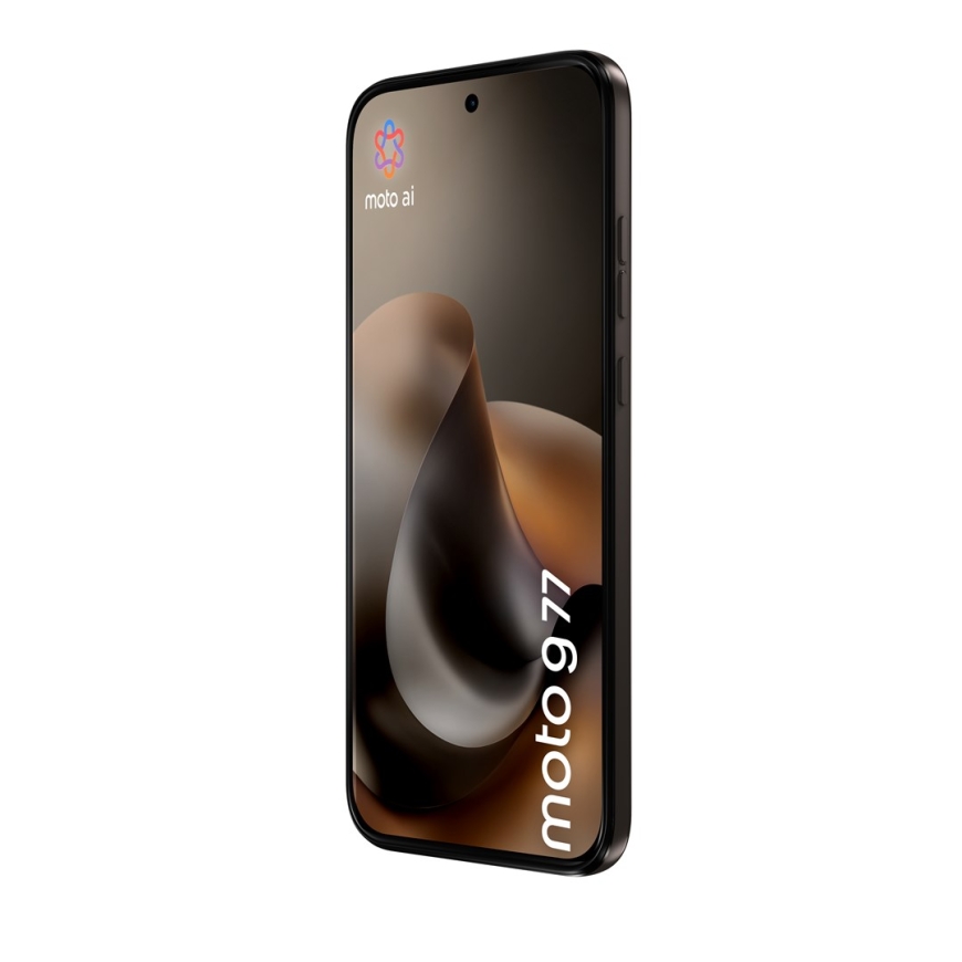Motorola moto g77 17.3 см (6.8") Гибридный Dual SIM Android 16.0 5G USB Type-C 8 ГБ 128 ГБ 5200 мАч Черный – 5