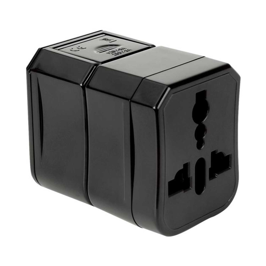 iKaku KSC-174 Multi Power Plug adapter Suurbritanniast 3pin - Euro 2pin - U – 2