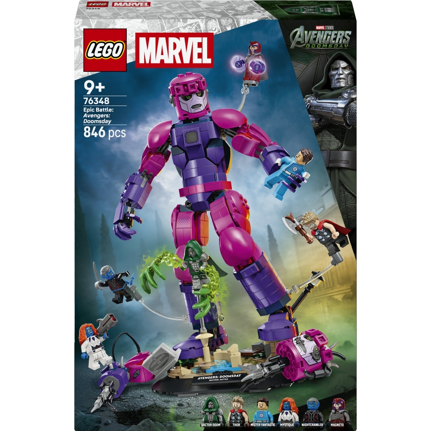 LEGO Super Heroes Marvel 76348 Epic Battle: Avengers: Teismo Diena
