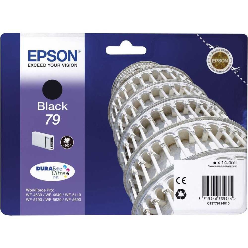 Epson EPSON Одиночная упаковка черного 79 DURABrite Ultra чернил – 2