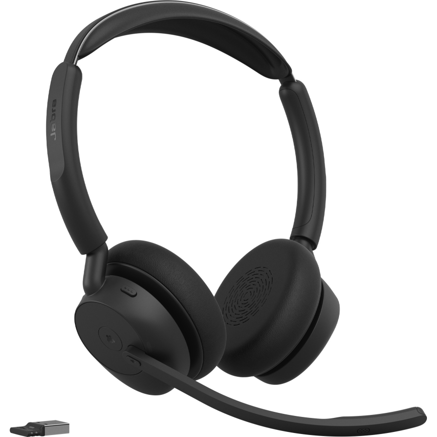 Jabra Evolve3 45 LINK390A wireless headset and dock, MS, black – 3