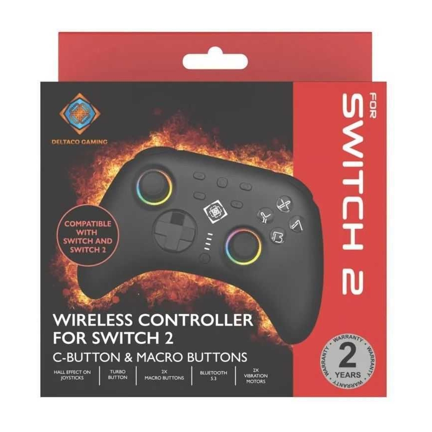 DELTACO GAMI GAM-198 Nintendo Switch Melns – 3