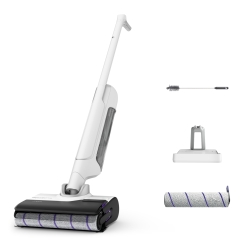 Rowenta X-Clean 10 GZ7540 Sauvaimuri Akku Kuiva ja märkä Pussiton 200 W Hopea, Valkoinen