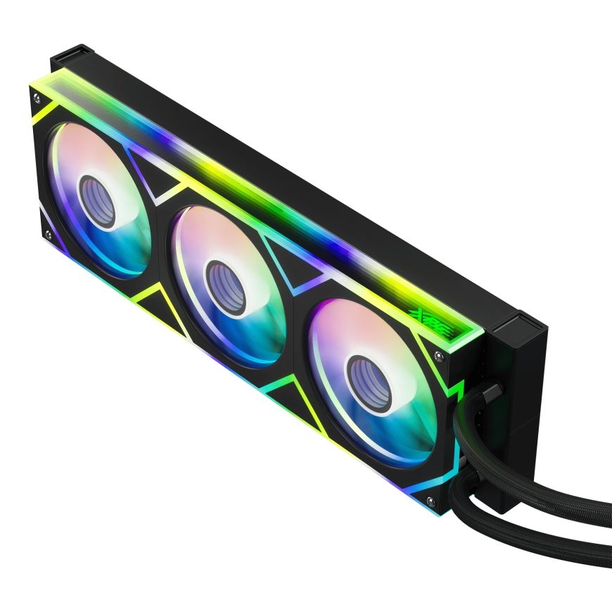 XPG LEVANTE II 360 Suoritin All-in-one-nesteenjäähdytin 12 cm Musta – 5