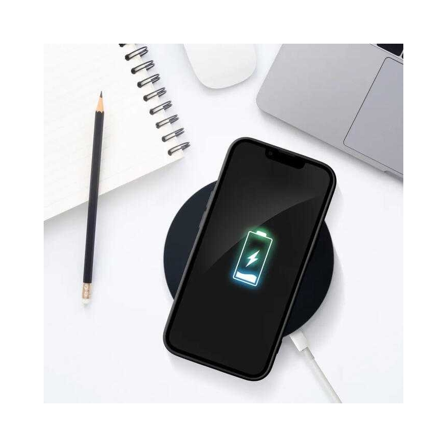 Riff "Silicone-kuori iPhone 15 Plus" Musta – 2