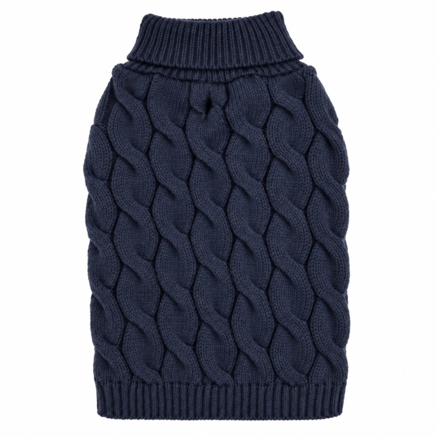 PCHEŁKA Warkocz Navy - suņu apģērbs - izmērs S