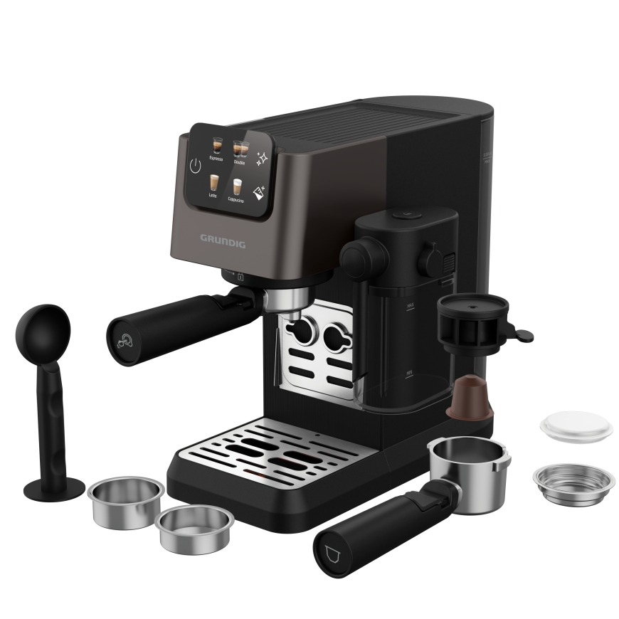 Grundig KSM 6430Delisia Coffee Yarı Otomatik Kapsüllü Süt Hazneli Espresso Makinesi Semi-auto Espres