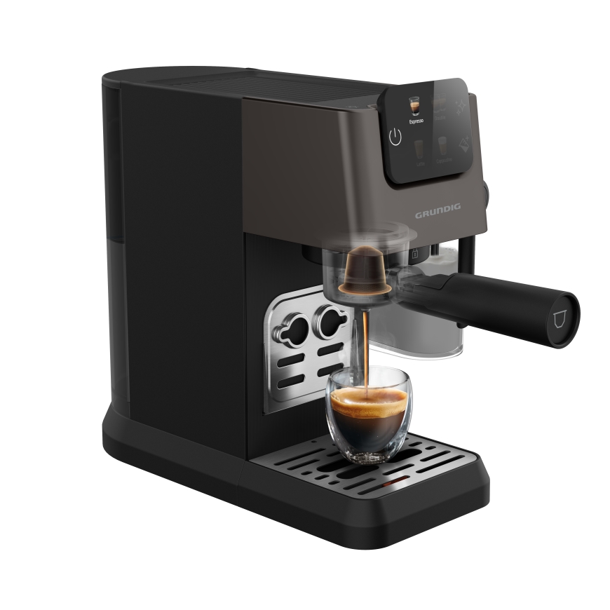 Grundig KSM 6430Delisia Coffee Yarı Otomatik Kapsüllü Süt Hazneli Espresso Makinesi Semi-auto Espres – 4