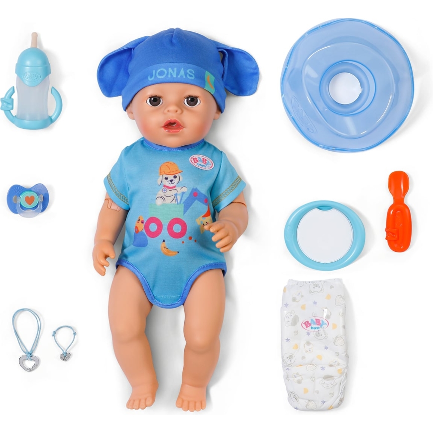 BABY born Jonas Click & Play doll, 43 cm