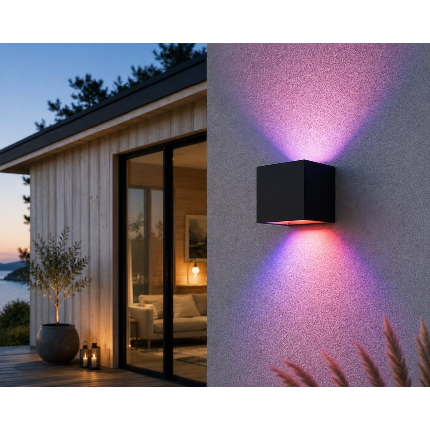Eglo CALPINO-Z smart wall lamp, 11 × 11 × 11.2 cm, black – 5
