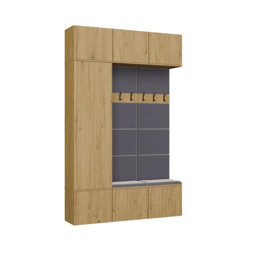 HAGA III 1SZ2W Wardrobe – Artisan Oak