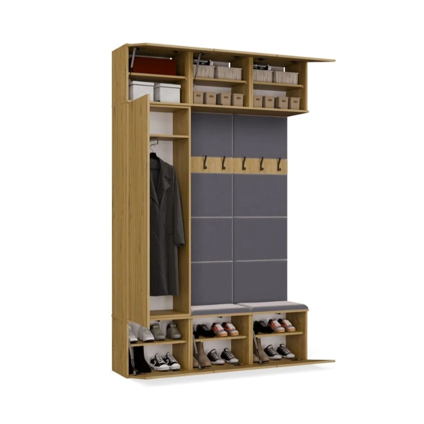 HAGA III 1SZ2W Wardrobe – Artisan Oak – 2
