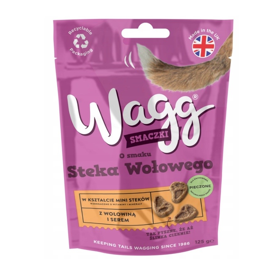 WAGG maiusteid Veiseliha steik - koeratoit - 125g