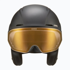 Ski ķivere UVEX ULTIMATE HORIZON BLACK MATT, izmērs 51–62