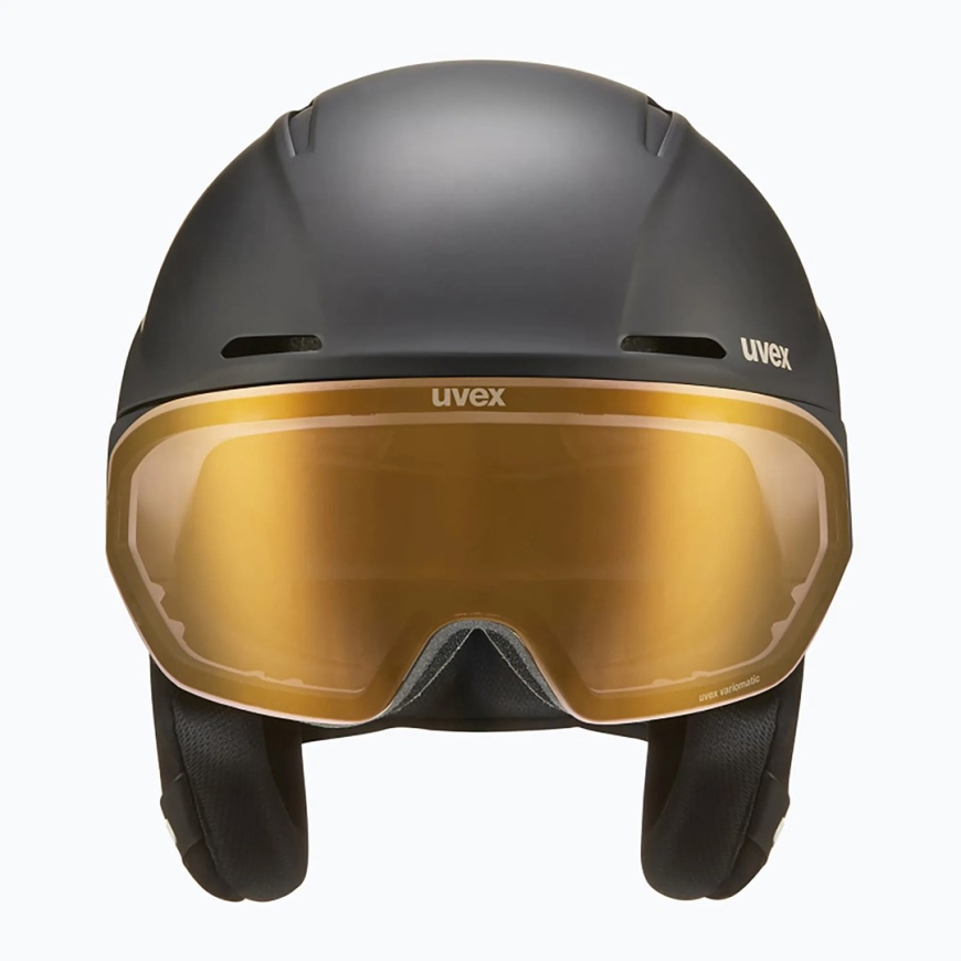 Hiihtokypärä UVEX ULTIMATE HORIZON BLACK MATT, koko 51–62