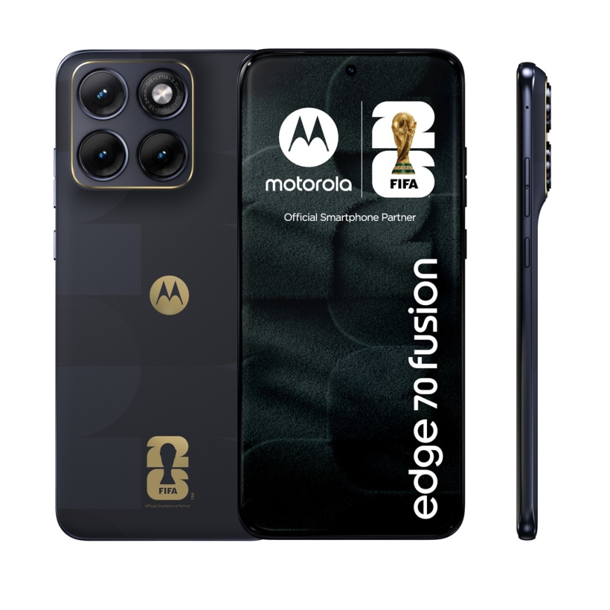 Motorola edge 70 fusion FIFA Edition 17.2 cm (6.78") Dual SIM Android 16.0 5G USB Type-C 8 GB 256 GB 5200 mAh Black – 2