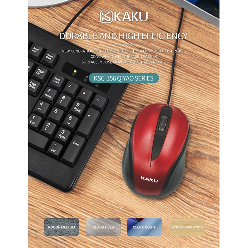 iKaku KSC-356 Red – 2