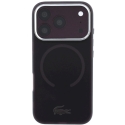 Lacoste IML külmunud MagSafe kate iPhone 18 Pro Max / 17 Pro Max jaoks / burgundi värv