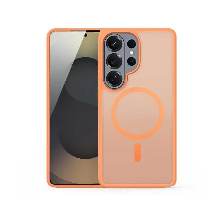 Dėklas Dux Ducis Yind MagSafe Samsung S948 S26 Ultra oranžinis