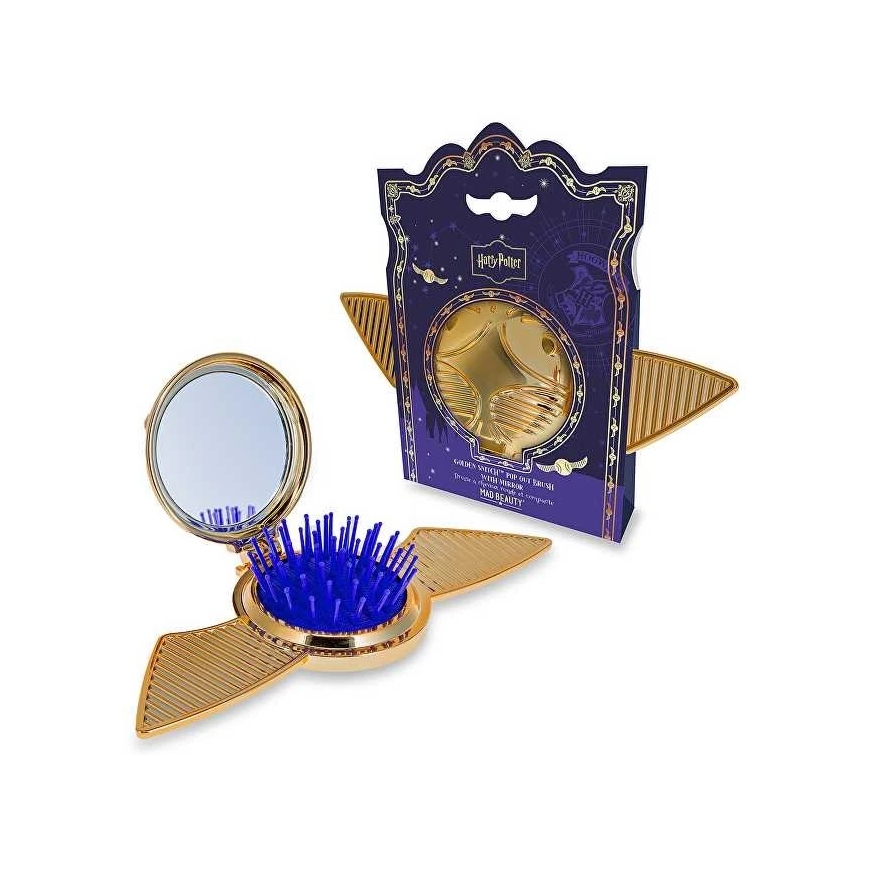 Mad Beauty Hario Poterio hair brush with mirror