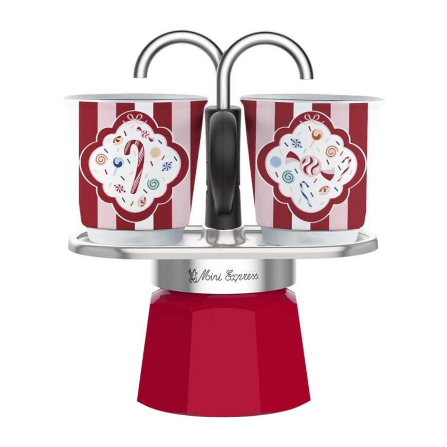 Mini Express 2TZ kohvimasina komplekt + 2 tassi BIALETTI Candyland 90 ml (5461) – 2