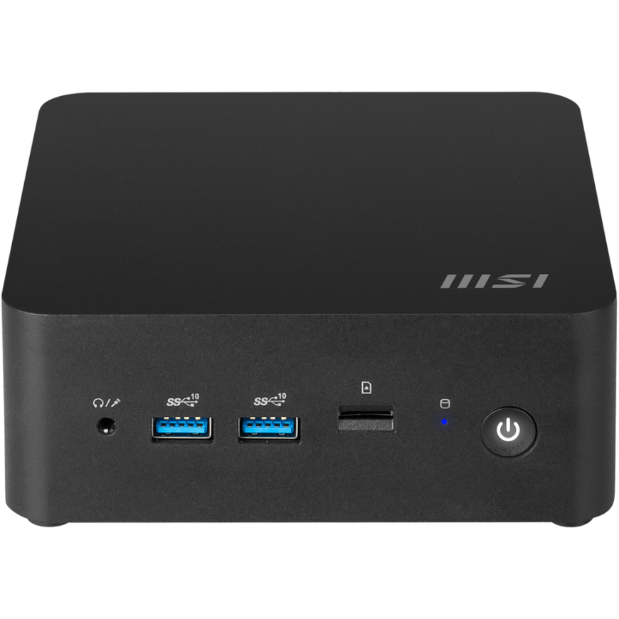 MSI Cubi NUC AI 1UMG-071DE pöytätietokone, mini-tietokone Intel Core i5 125H -prosessorilla, Intel Arc -grafiikalla, 16 GB DDR5