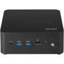 Stacionarus kompiuteris MSI Cubi NUC AI 1UMG-071DE mini kompiuteris su Intel Core 5 125H procesoriumi, Intel Arc grafika, 16 GB Stacionarus kompiuteris MSI Cubi NUC AI 1UMG-071DE mini kompiuteris su Intel Core 5 125H procesoriumi, Intel Arc grafika, 16 GB