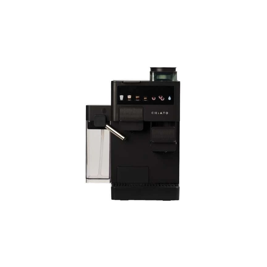 CHiATO coffeePLAY 5-in-1 Espresso Machine with Grinder & Milk System - Black
