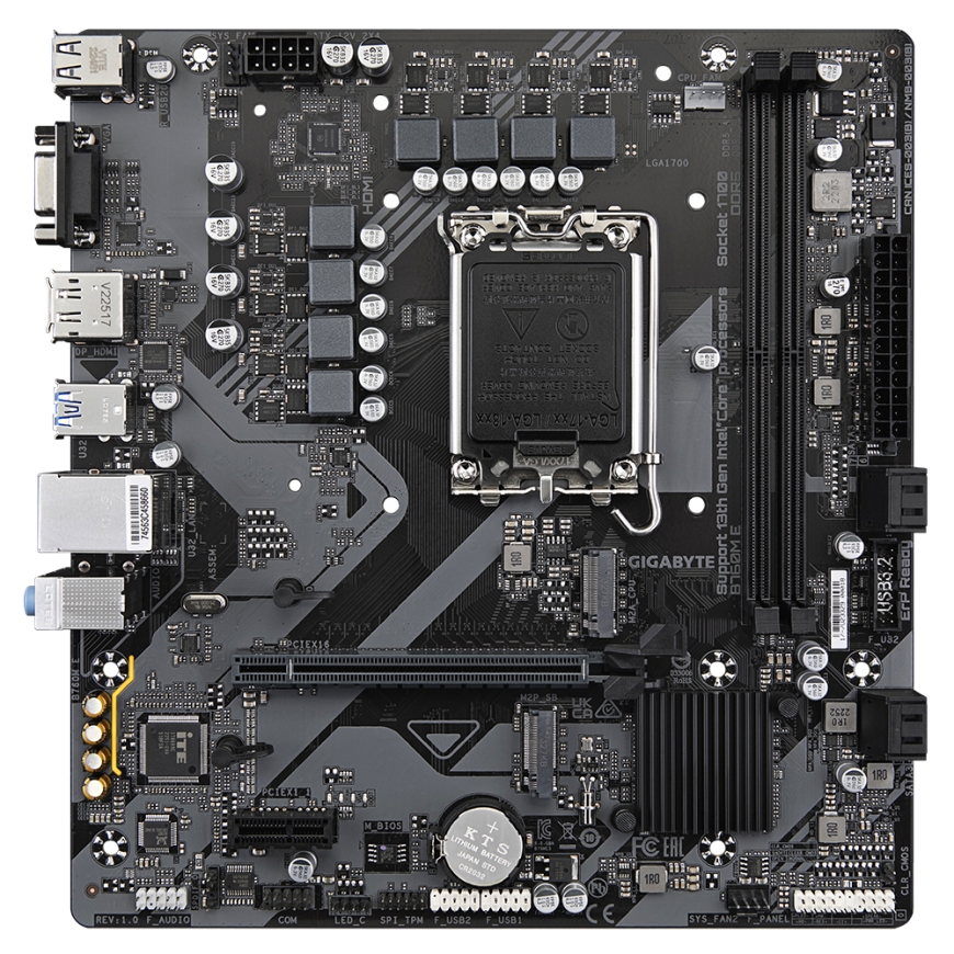 GIGABYTE B760M E emolevy Intel B760 LGA 1700 mikro ATX – 2