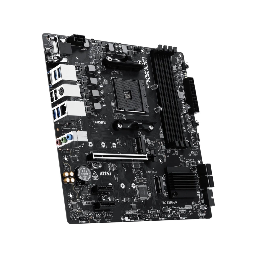 Emolevy MSI PRO B550M-P WIFI6E – 3