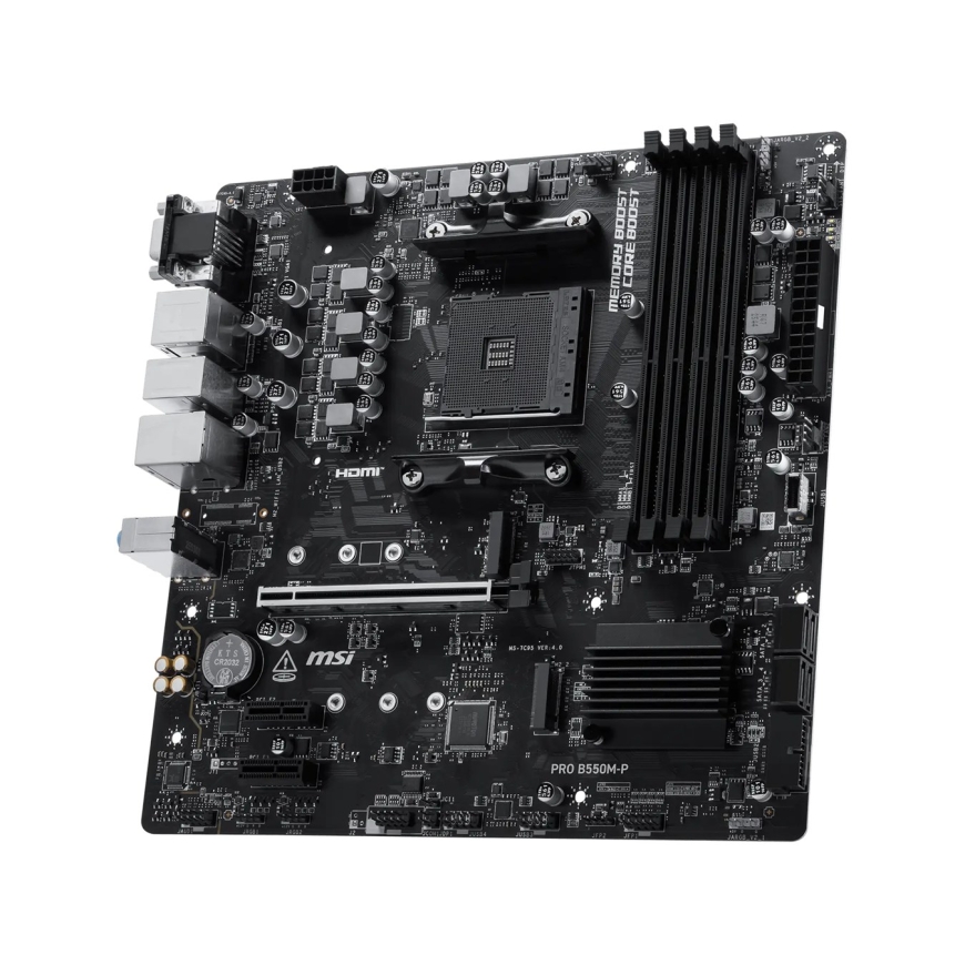 MSI PRO B550M-P WIFI6E motherboard – 4