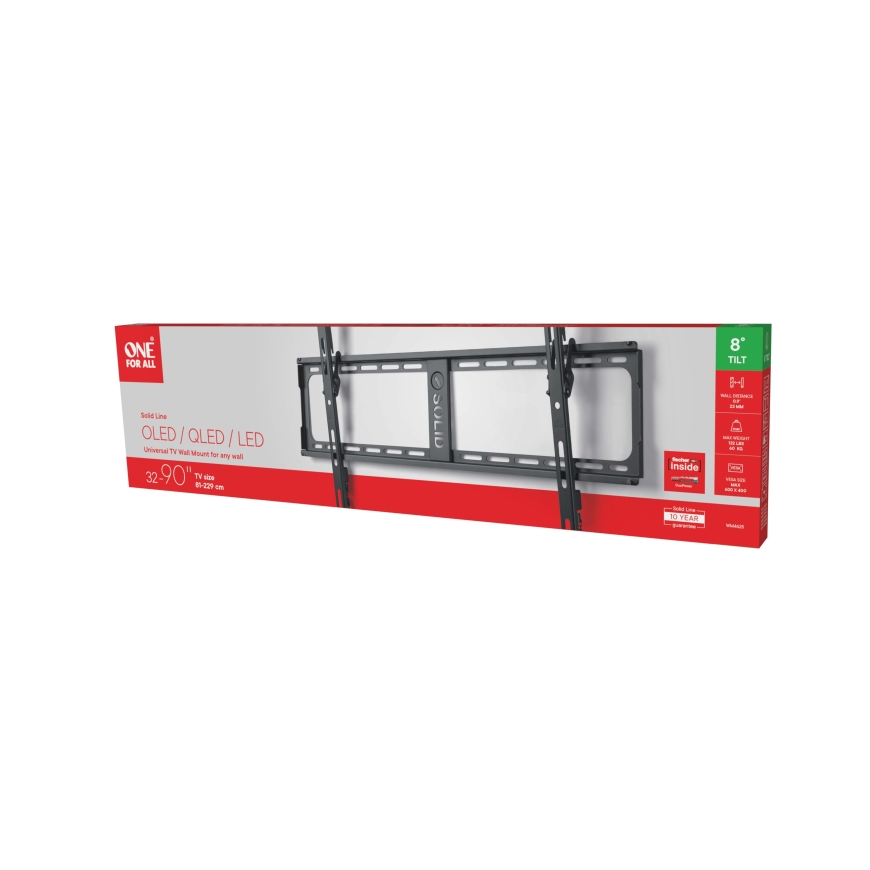 One For All WM4625 Solid настенное крепление с наклоном для телевизоров 32-90" – 4