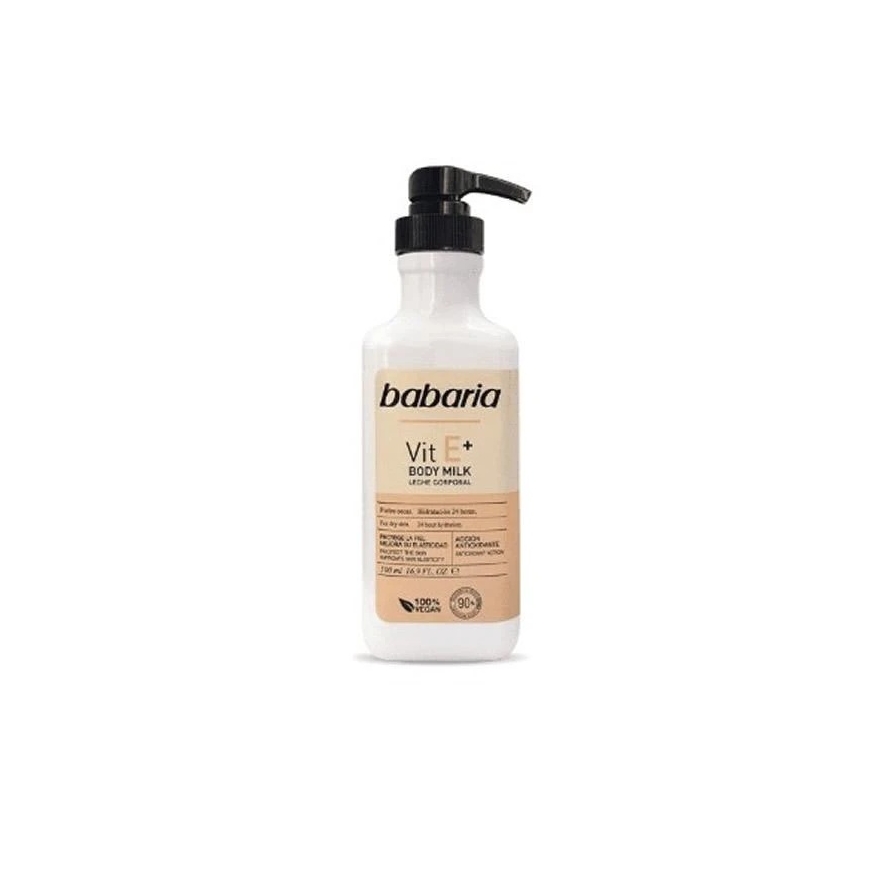 "Babaria" E vitamīna ķermeņa piens 500ml