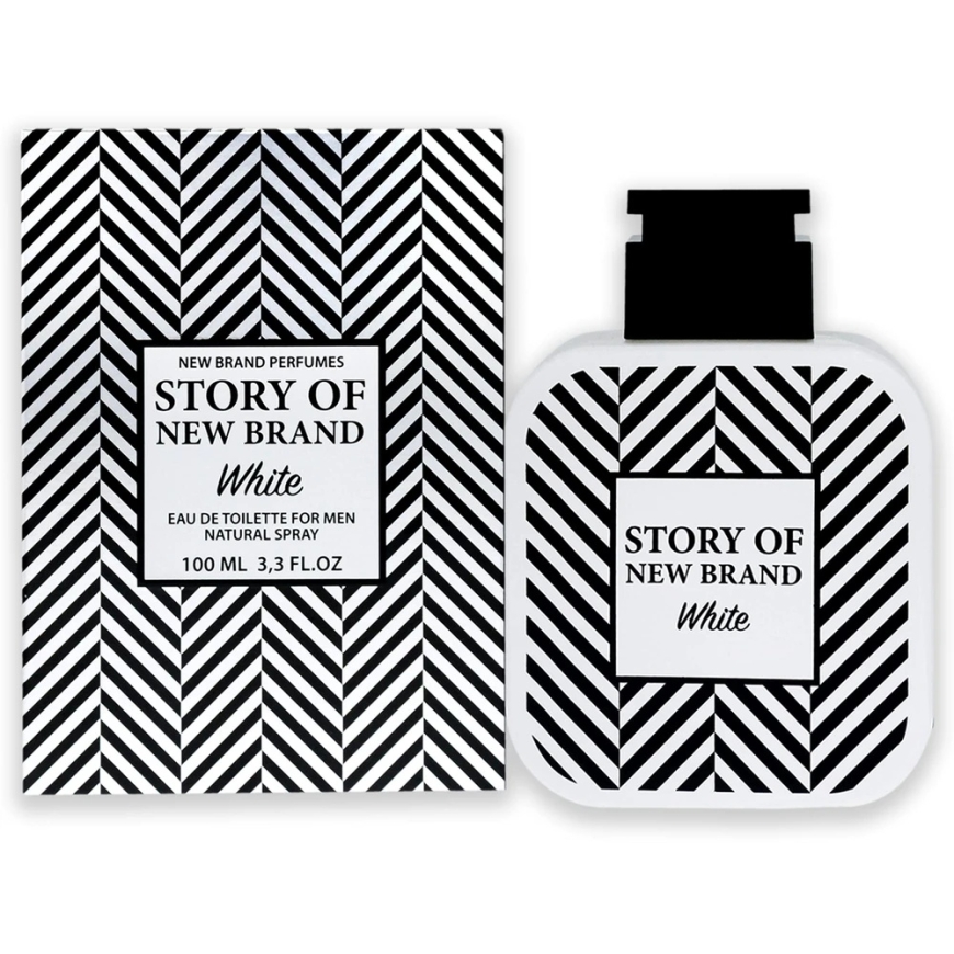 New Brand Parfums Naujas prekės ženklo „Baltas" tualetinis vanduo vyrams 100 ml