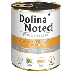 DOLINA NOTECI DOLINA NOTECI Premium, bagātīgs ar pīli un ķirbi - Mitrā suņu barība -