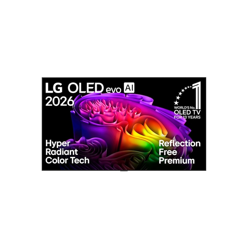 LG OLED evo AI OLED83G67LW 2,11 m (83") 4K Ultra HD Smart TV „Wi-Fi“ Juoda