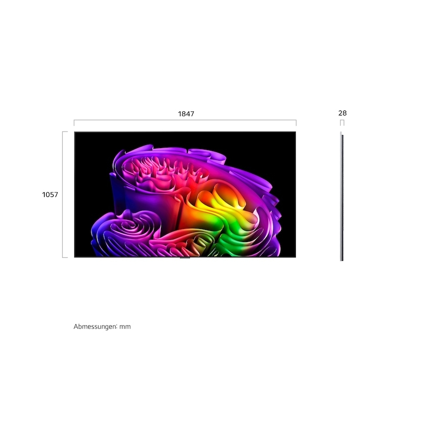 LG OLED evo AI OLED83G67LW 2,11 m (83") 4K Ultra HD Nutiteleri funktsioon WiFi Must – 2