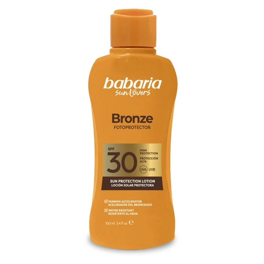 Babaria Sol Bronze Aizsargpiena Aloe Spf30, 100 ml