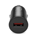 Automobilinis įkroviklis 1 X USB QC3.0 18W juodas + USB-C laidas 1m Automobilinis įkroviklis 1 X USB QC3.0 18W juodas + USB-C laidas 1m